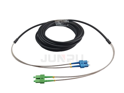 7.0mm Duplex Outdoor Armored Gyfjh Type Drop Cable Patch Cord