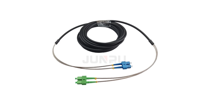 7.0mm Duplex Outdoor Armored Gyfjh Type Drop Cable Patch Cord